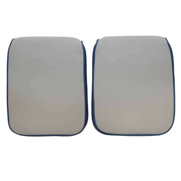 G3 Boat Seat Cushions | 13 3/4 x 17 Inch Gray Blue (Pair) Direct From Factory