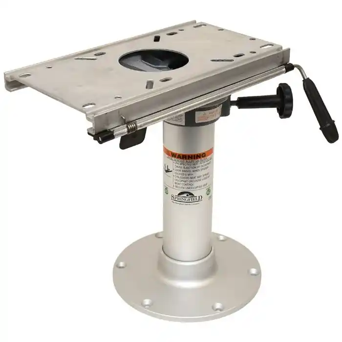 High Quality Springfield Boat Seat Pedestal 1280112-SMAL | Fixed 2 7/8 x 13 Inch