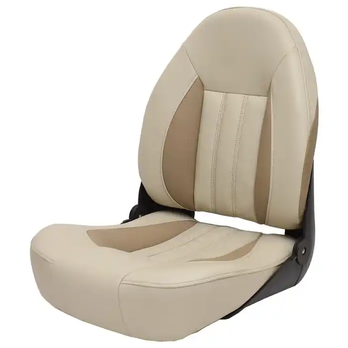 Trending Tempress Boat ProBax Folding Fishing Seat 61388 | Mushroom / Camel