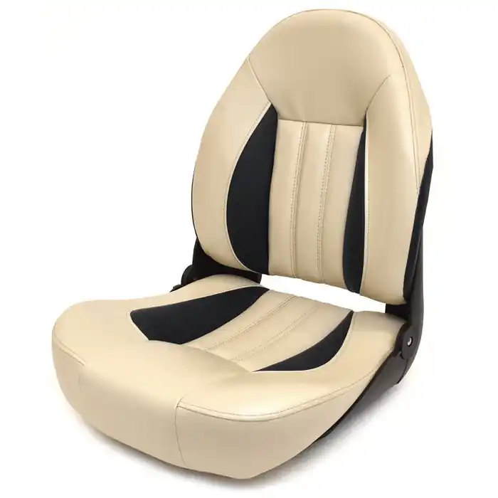 Tempress Boat ProBax Folding Fishing Seat 61386 | Beige / Black Deal