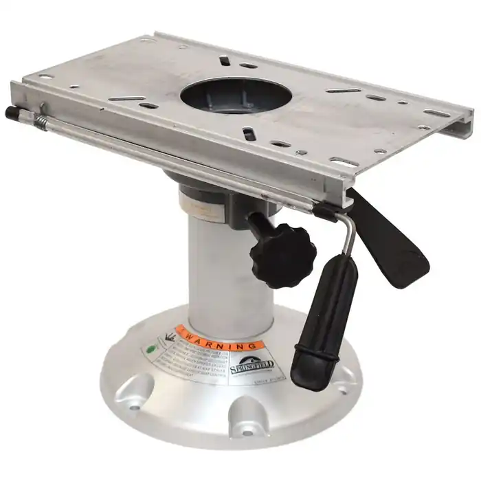 Latest Springfield Boat Seat Pedestal 3100521-L1 | 2 7/8 x 10 3/4 Inch Slide