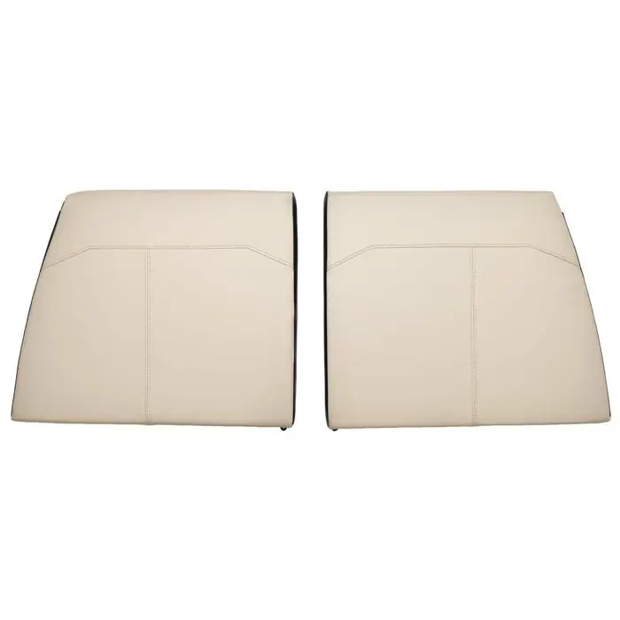 Crestliner Boat Seat Cushions 2279652 | Taupe Black (PORT/STBD) Same Day Shipping