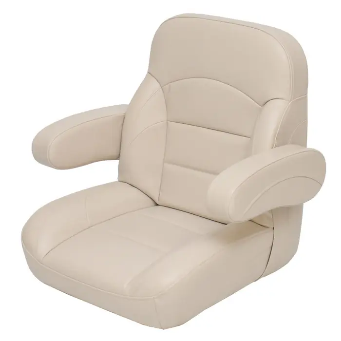 Last Chance Toonmate Boat Captain's Seat 366593-IVOR | Low Back Khaki Beige