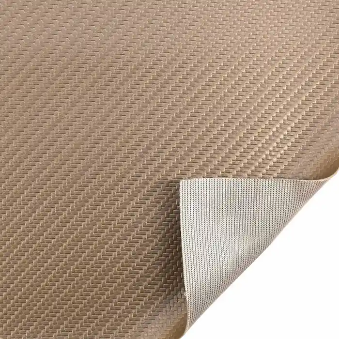 Spradling Boat Knit Back Vinyl 203070 | Carbon Fiber Beige 54 Inch (YD) Best Price