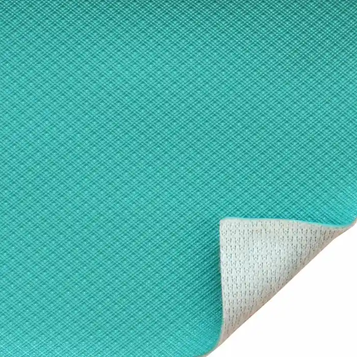 Spradling Boat Knit Back Vinyl | Diamante Turquoise 54 Inch (YD) Sale