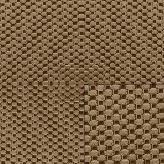 Discount Boat Marine Auto RV Seat Vinyl | Bronze Square Texture Knit Back (YD)