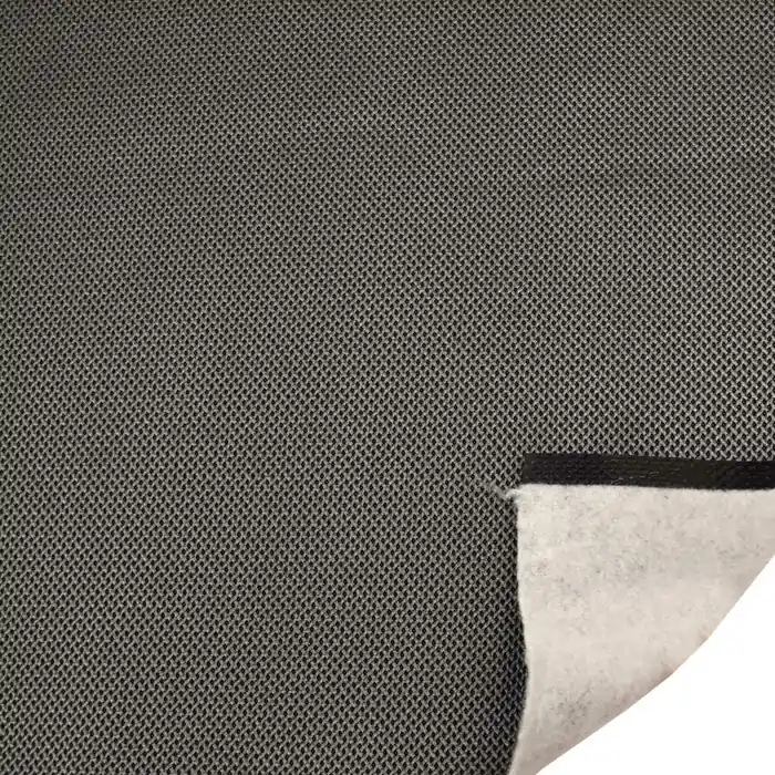 Nautolex Boat Fuzzy Vinyl 1079472028 | Nexus Black / Silver 54 Inch (YD) Super Sale