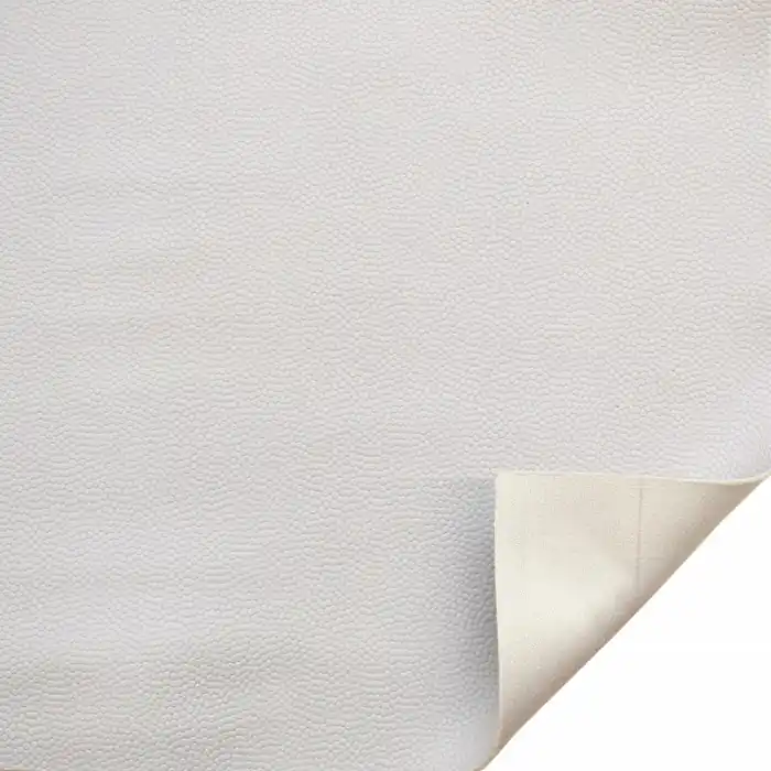 Spradling Boat Knit Back Textured Vinyl | Pebbled White 54 Inch (YD) Deal