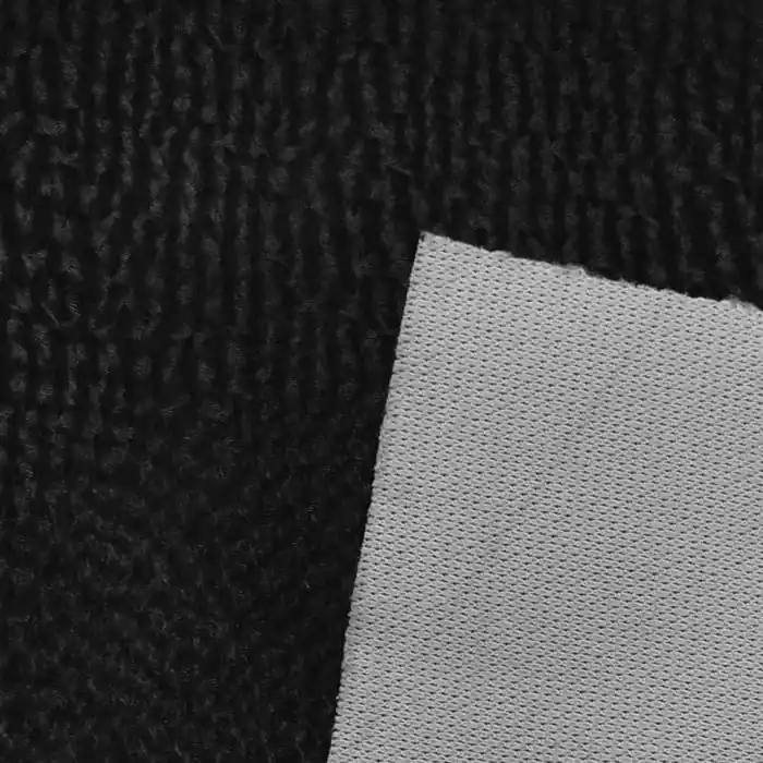 Money Back Guarantee Softside Boat Knit Back Vinyl 114236 | Gemini Raven Black 54 Inch (YD)