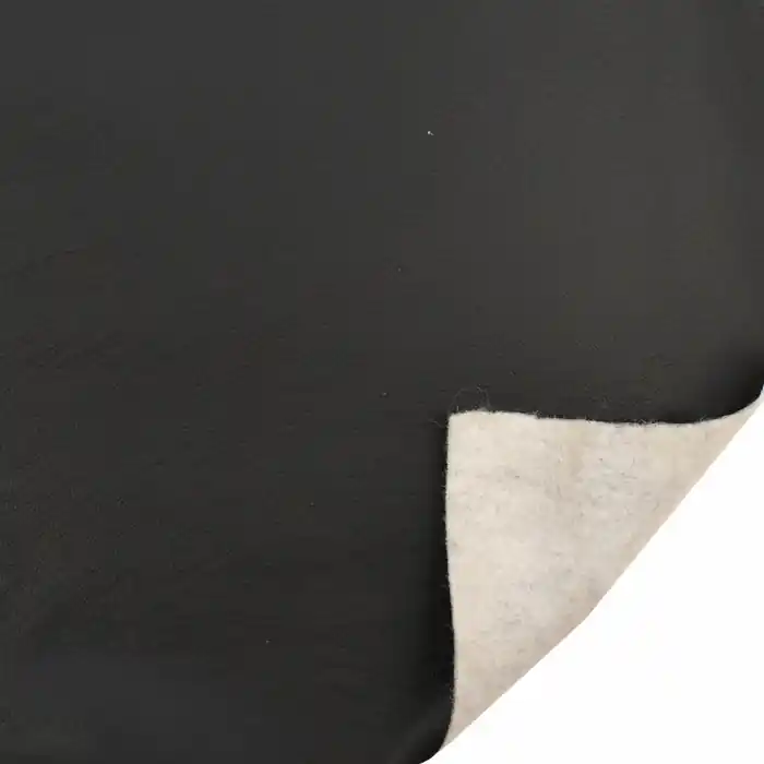 Boat Fuzzy Back Vinyl 311668 | Faux Leather Black 54 Inch (YD) Price Drop