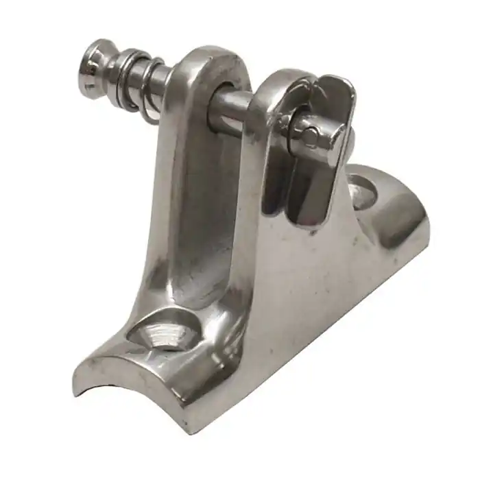 Boat Concave Base Deck Hinge | Quick-Release Pin Stainless Steel While Supplies Last