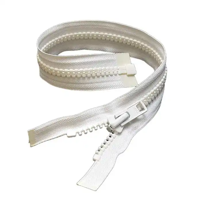 Sea Ray Boat Zipper 1705148 | 18 x 1 1/2 Inch White Plastic Top Pick