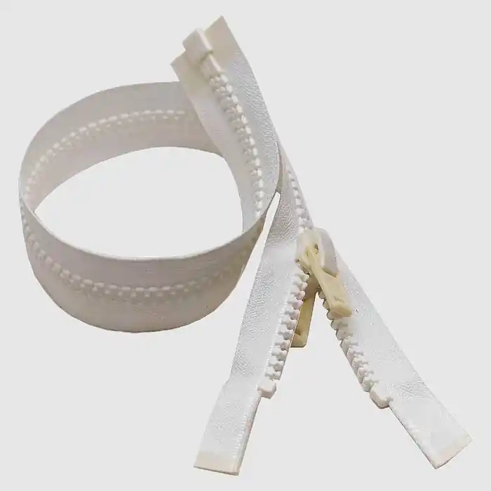 Latest YKK Fastening Boat Separating Zipper | 20 x 1 1/2 Inch White