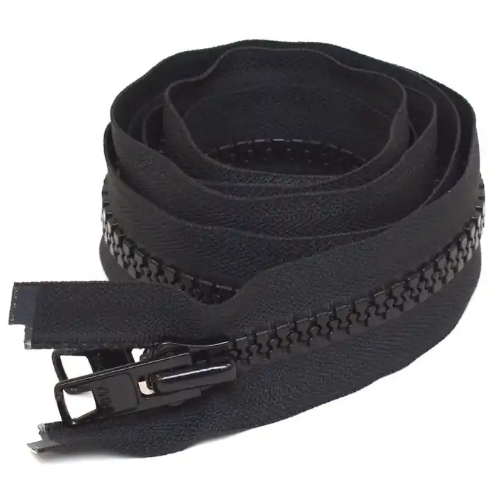 Don’t Miss Out YKK Boat VISLON Zipper | No. 10 54 Inch Black Double Pull