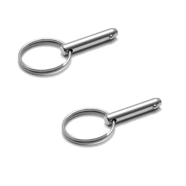 Shop Now Harris Kayot Boat Bimini Pull Ring | 1/4 x 1 3/8 Inch Stainless (Pair)