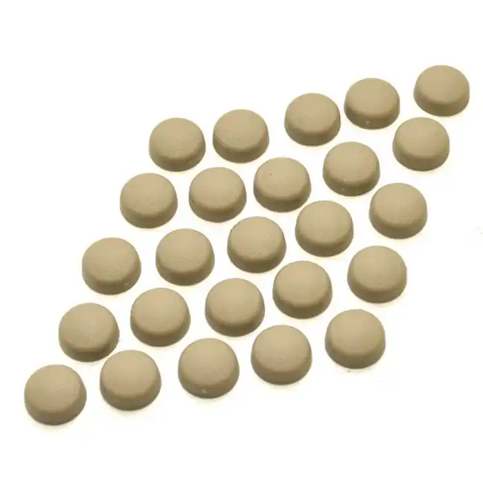 Instant Buy Lund Boat Button Snap Covers 1990577 | Taupe 3/4 Inch (Set of 25)