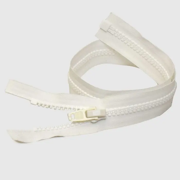 YKK Fastening Boat Separating Zipper | 29 x 1 1/2 Inch White Money Back Guarantee