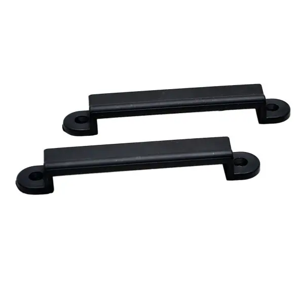 Legacy Boat Battery Tie Down Mounts 525B | 5 7/8 x 1 Inch Black (Pair) Best Choice