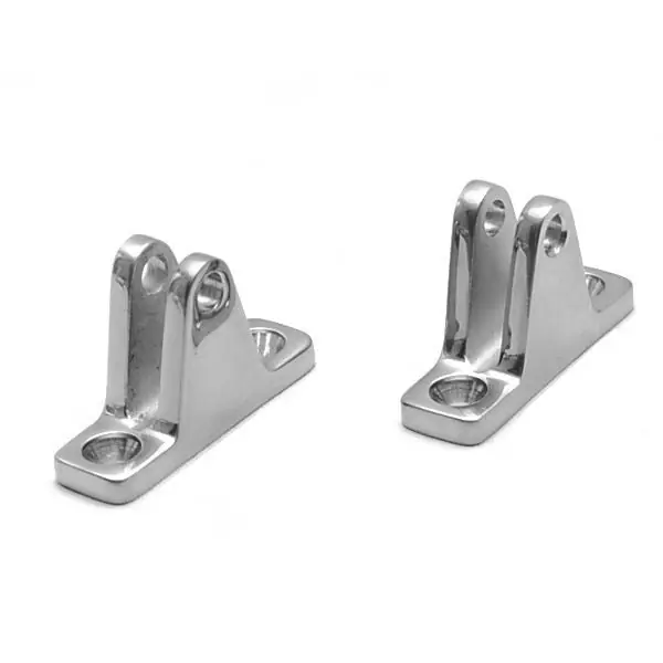 Reduced Price Attwood Boat Bimini Deck Hinges 66220-3 | 2 1/4 x 1 3/8 Inch SS (Pair)