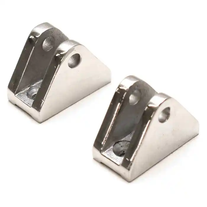 Boat Bimini Hinges | 3/8 Inch Width Stainless Steel (Pair) Last Chance