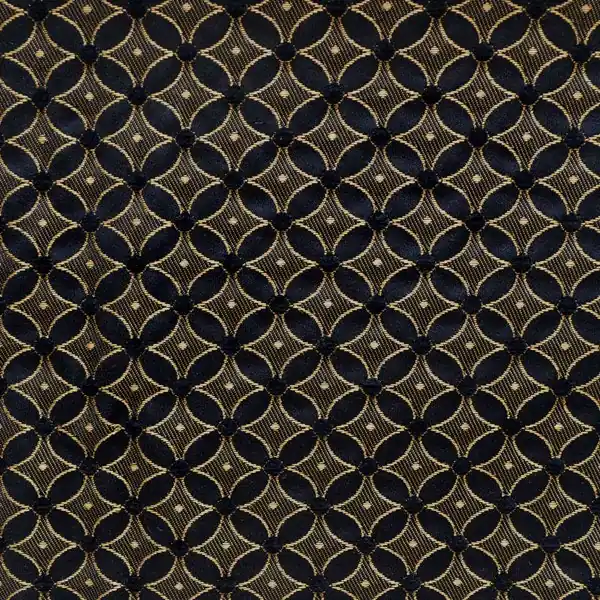 Four Winns Boat Fabric 047-1078 | Cairo Black Gold 55 Inch (YD) Holiday Sale