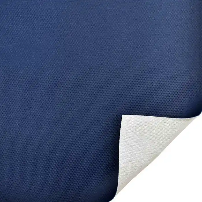 Naugahyde Boat Knit Back Vinyl | Dark Blue Diamonds 54 Inch (YD) Certified