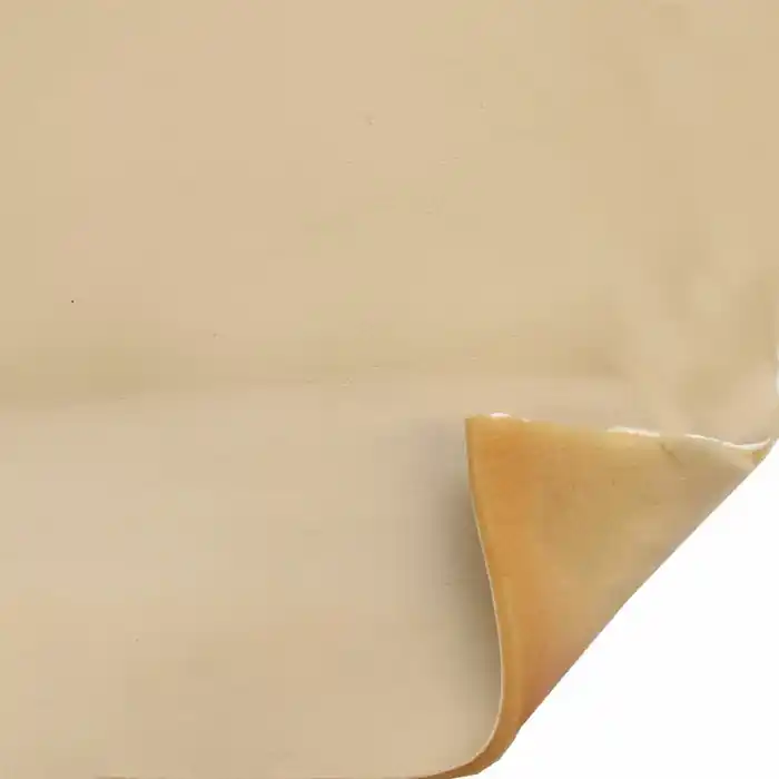Reduced Price Boat 1/4 Foam Back Vinyl | Faux Leather Cream Beige 54 Inch (YD)