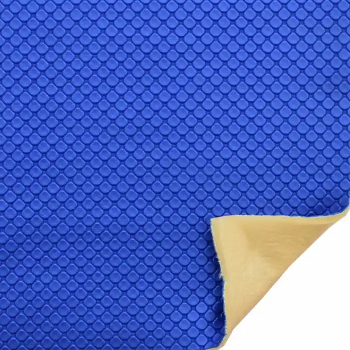 Brand New Spradling Boat 1/4 Foam Back Vinyl 119012 | Cubix Blue 54 Inch (YD)