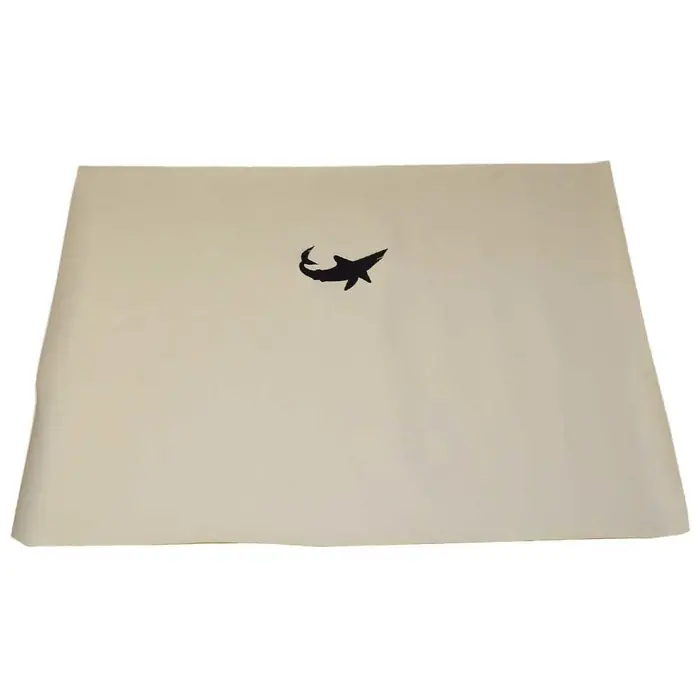 Clearance Mako Boat Vinyl With Logo 180465 | Off White 34 x 24 Inch Precut