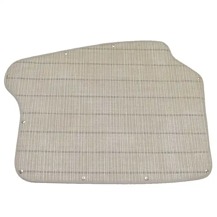 Lowe Boat Snap-In Floor Mat 2267507 | Retreat Infinity Taupe Gray Teak In Demand