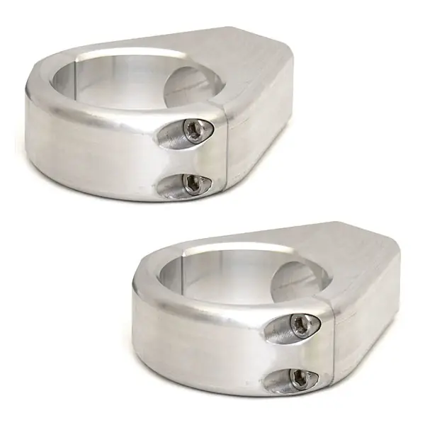Exclusive Ski Centurion Boat Wakeboard Tower Clamps | 2 1/4 Inch Aluminum (Pair)