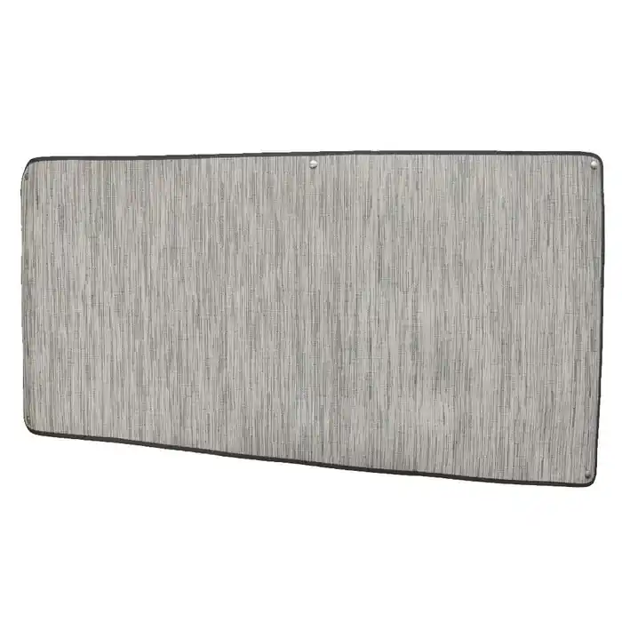 Same Day Shipping Cobalt Boat Snap-In Floor Mat 406748A | White Silver Black Woven Vinyl