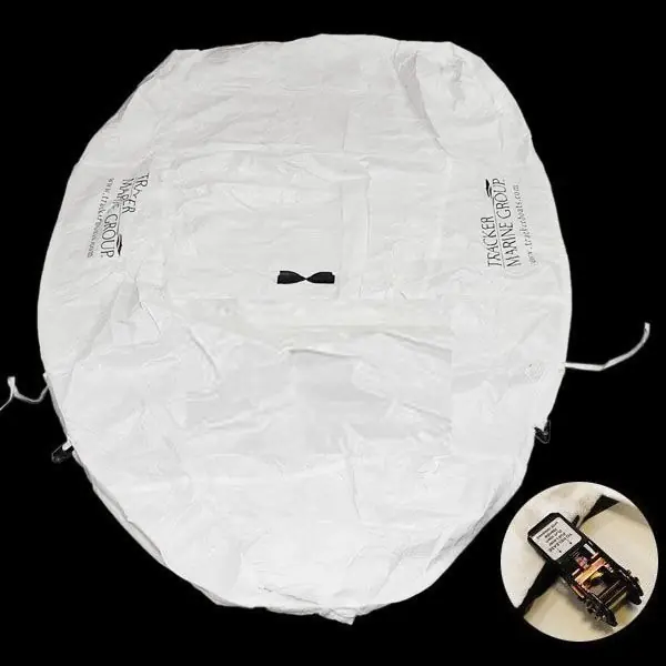Hot Picks Tracker Boat Mooring Cover 121275 | Super Guide V-14 White Vinyl