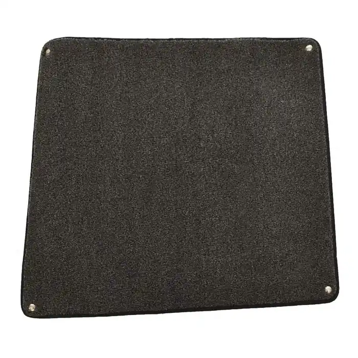 Cobalt Boat Snap-In Carpet Mat 406753A | 25 x 21 3/4 Inch Dark Gray Special Discount