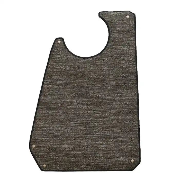 Place Order Cobalt Boat Snap-In Carpet Mat 406549 | Gray Beige Woven Vinyl
