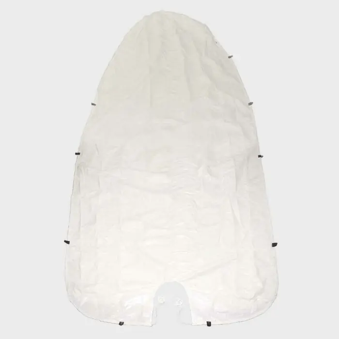 Money Back Guarantee Bass Cat Boat Shipping Cover | Jaguar Aurora White Vinyl
