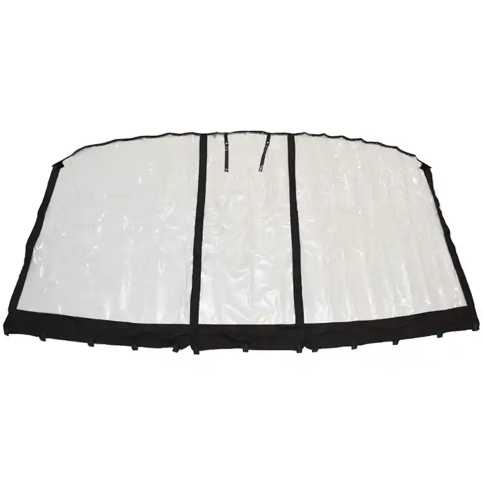 Lowe Boat Connector Curtain 2368916 | SS 210 Taylor Made Black / Clear Price Drop