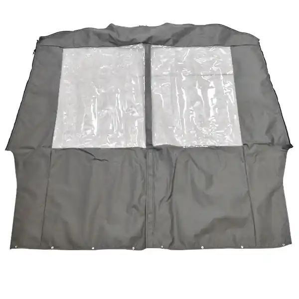 Premium Crestliner Boat Aft Curtain 2205435 | 1600 Vision 16 Medium Gray