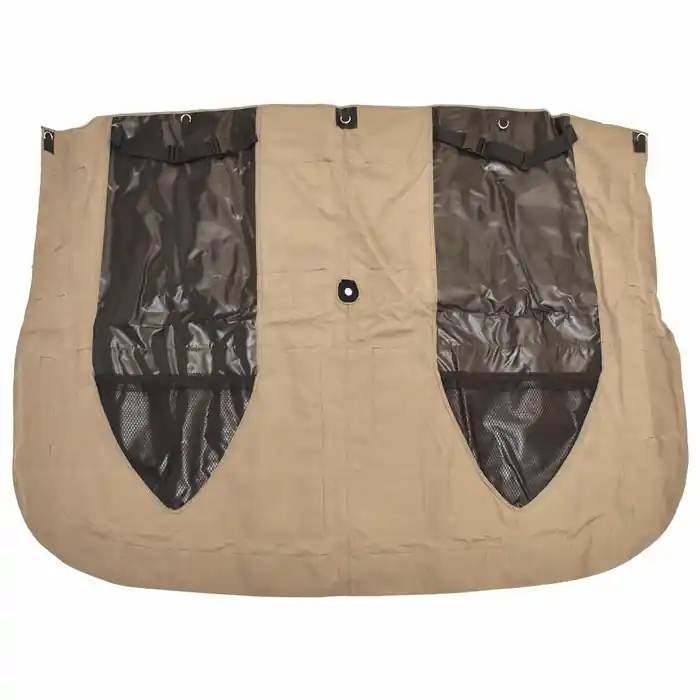New Release Cobalt Boat Arch Sunshade Cover 466183SB | R8 Taylor Made Taupe