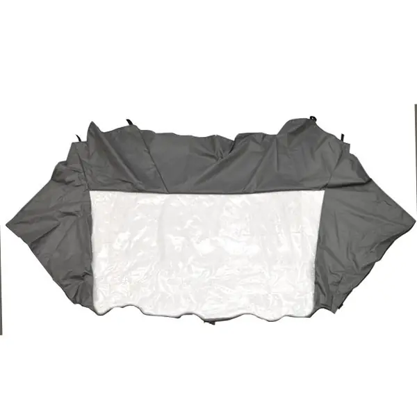 Crestliner Boat AFT Curtain 2205297 | 1750 Fish Hawk Gray 686135-21 Fast Shipping