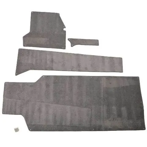 Hassle-Free Returns Supra Boat Snap In Carpet 115183 | SE Syntec Sterling Gray (Set of 4)