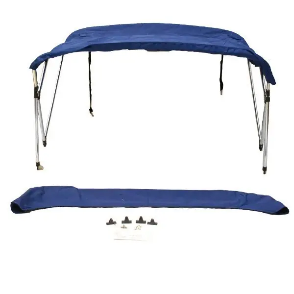 Authentic Bayliner Boat Bimini Top 2021044 | 175 Bowrider 65-79 Inch Blue