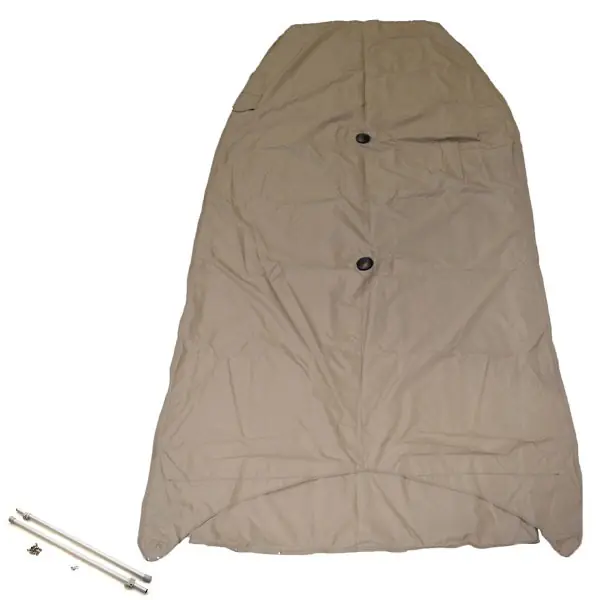 Buy Direct Crestliner Boat Travel Cover 2072667 | Raptor 1850 SC Beige 33658-15