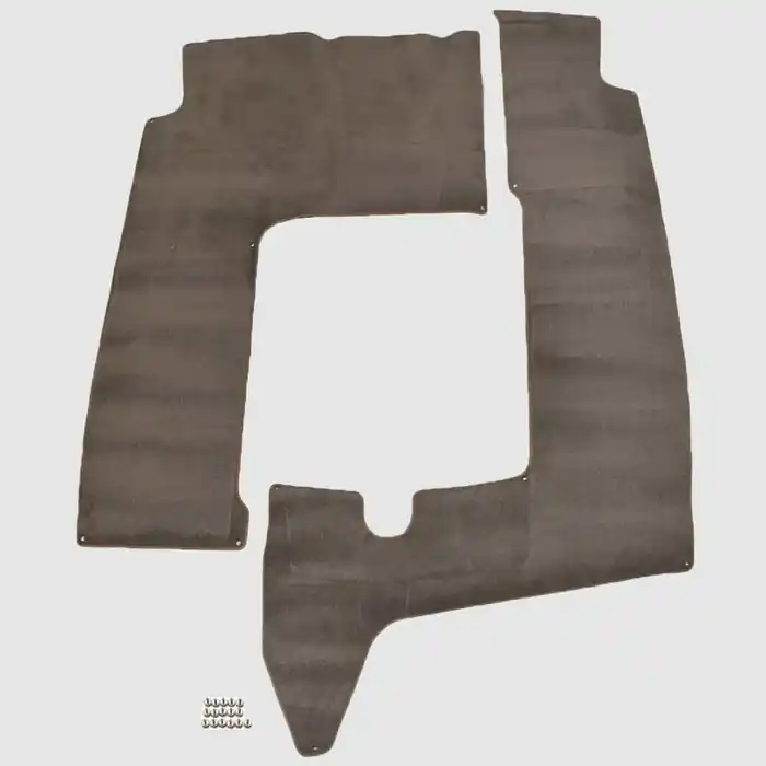 New Release Malibu Boat Snap In Carpet 5689419 | Suede Taupe Brown (2 PC)