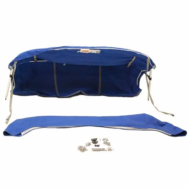 Glastron Boat Bimini Top 178631 | GX 180 Blue 70-74 Inch w/ Boot Special Discount