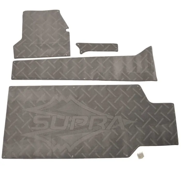 Budget Supra Boat Snap In Carpet 116198 | SG 413634 Gray (Set of 4)