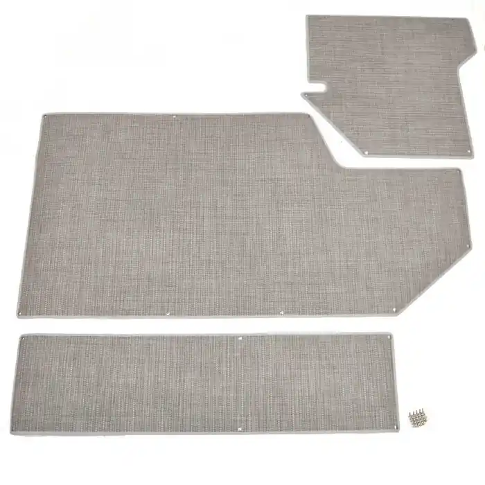 Flash Sale Supra Boat Snap-In Deck Mat 117014 | Compass HB Woven Gray (Set of 3)
