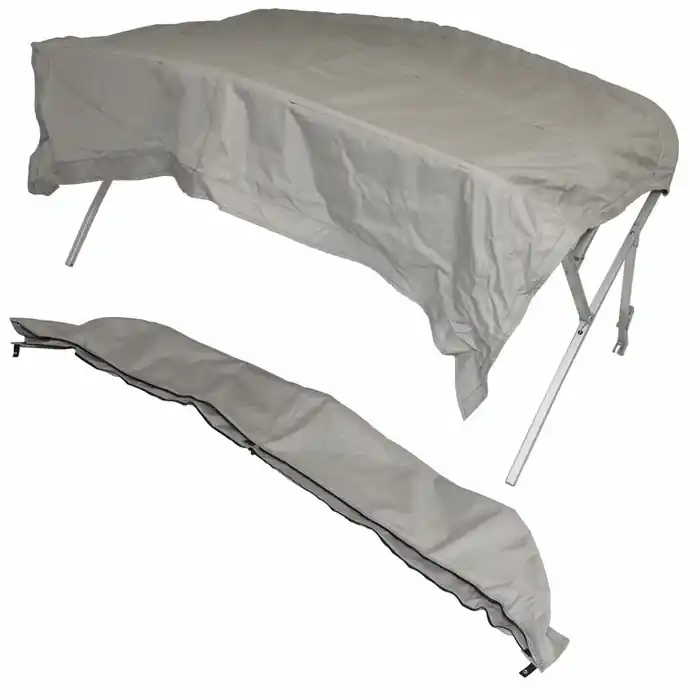 Final Sale Larson Boat Bimini Top 44799-14 | Escape 21 Gray 96 - 100 Inch Dowco