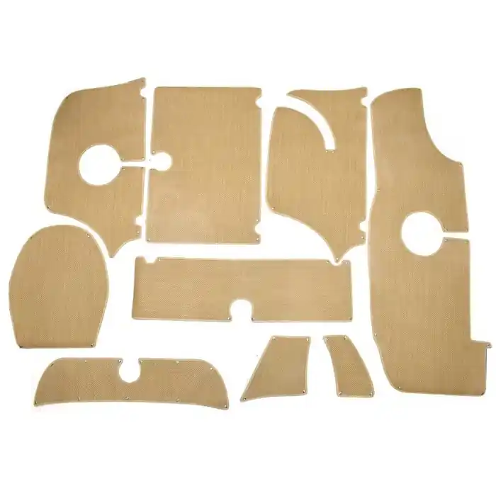 Sailfish Boat Snap In Mats 48-6145 | 2200 CC Tan 9 Piece Fast Shipping