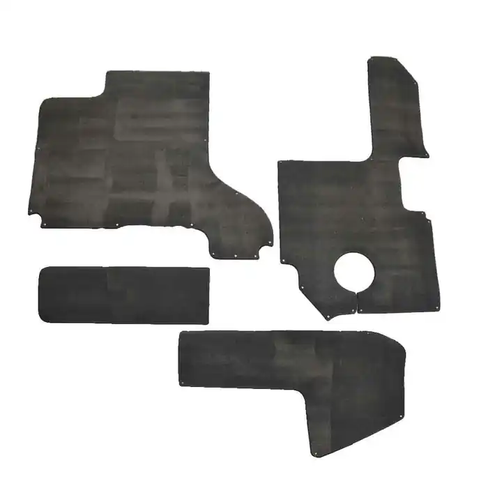Cobalt Boat Snap-In Carpet Mats 406785 | Cockpit Gray (Set of 4) No Minimum Order